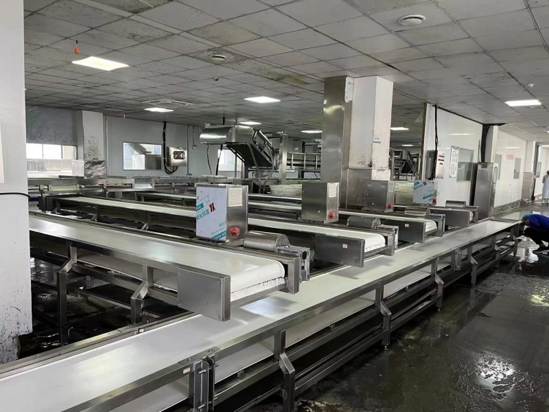 脫骨雞爪傳送分揀臺